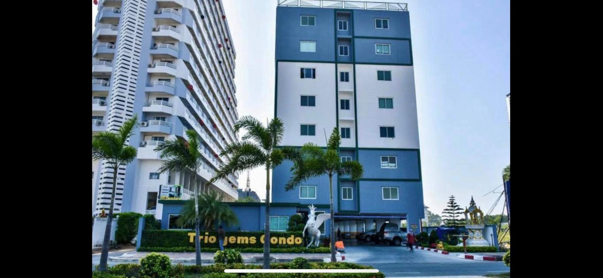 Trio Gems Condo, Pattaya Thailand Jomtien Exterior foto